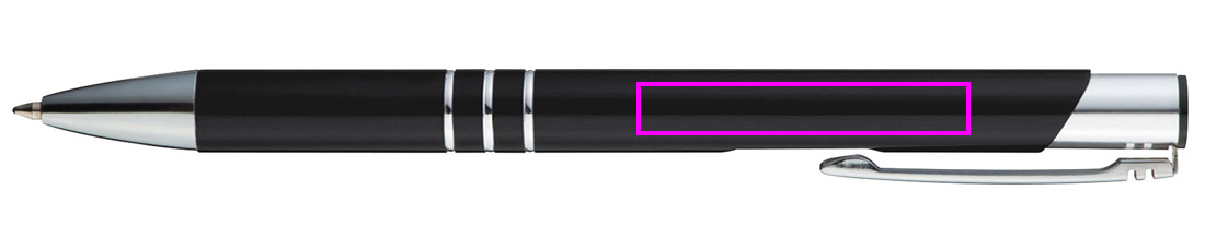 Długopis, lewy bok