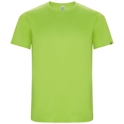 Imola sportowa koszulka dziecięca z krótkim rękawem Lime / Green Lime K04272XD 