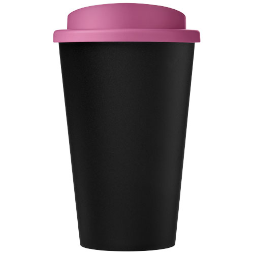 Kubek Americano Eco z recyklingu o pojemności 350 ml Czarny-Różowy 21042204 (2)