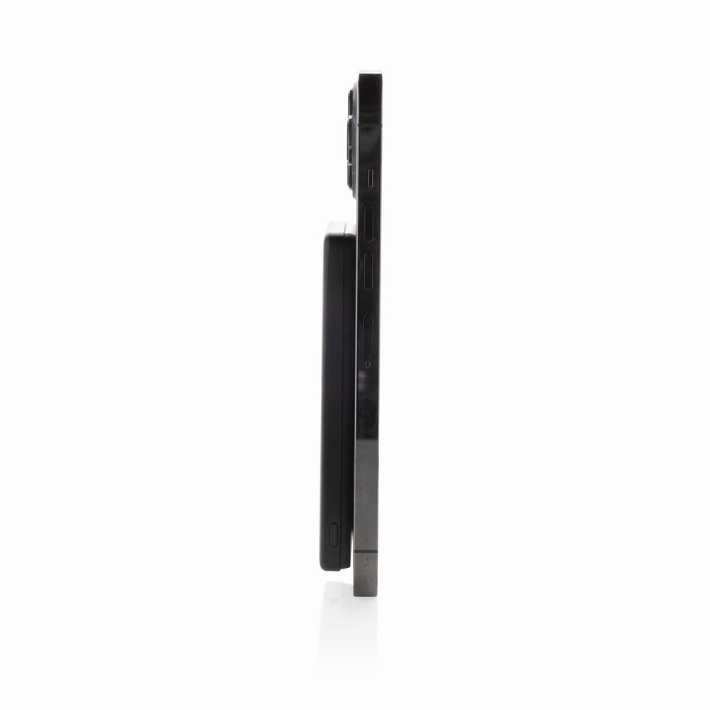 Power bank 5000 mAh, ładowarka bezprzewodowa 5W Orion Czarny P322.6001 (5)