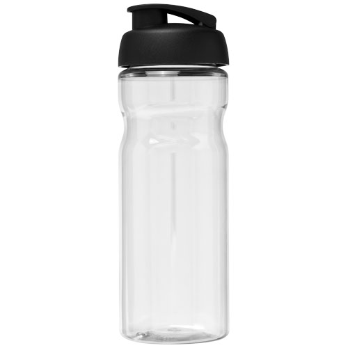 Bidon H2O Base® o pojemności 650 ml z wieczkiem zaciskowym Przezroczysty-Czarny 21004500 (3)
