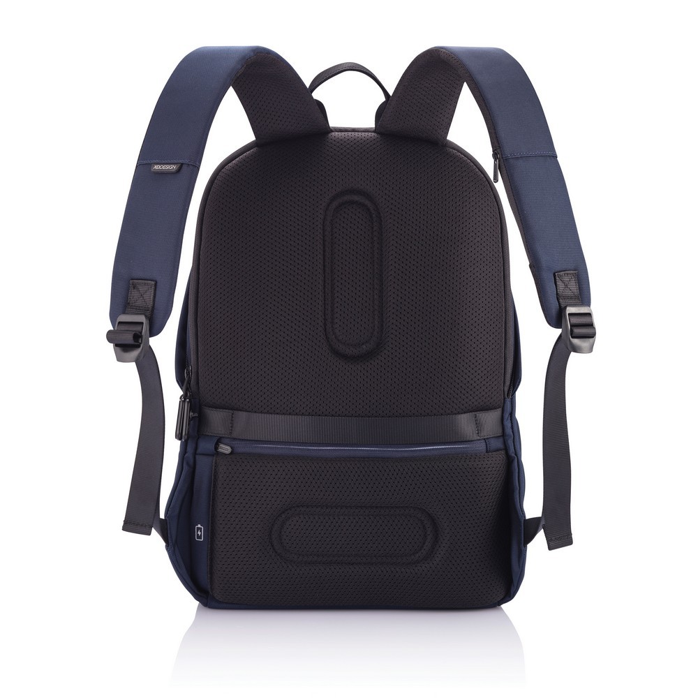 Bobby Soft plecak chroniący przed kieszonkowcami Niebieski P705.795 (10)
