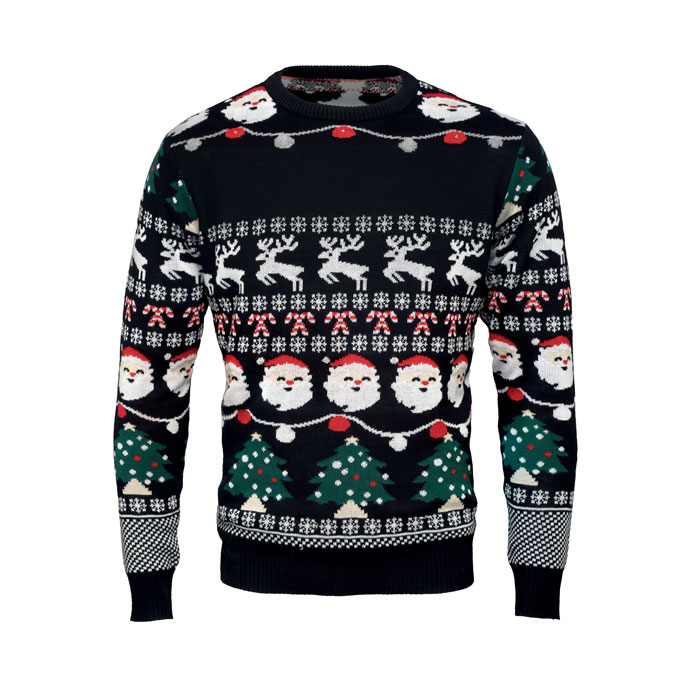 Gadżet reklamowy - Świąteczny sweter LED L/XL