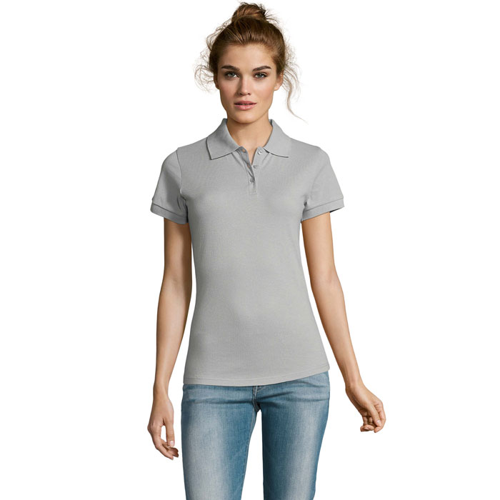 PRIME Damskie POLO 200g Pure Grey S00573-PG-3XL 