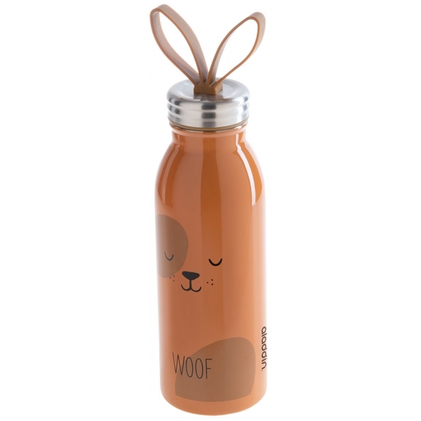 BUTELKA ALADDIN ZOO THERMAVAC STAINLESS STEEL WATER BOTTLE 0,43 L Brązowy 1008113003 (2)