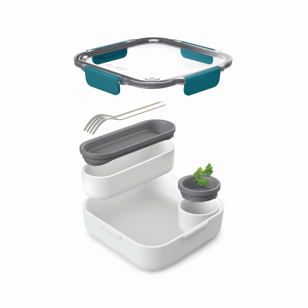 Lunchbox, pudełko śniadaniowe Black+Blum Zielony P439.0233 (1)