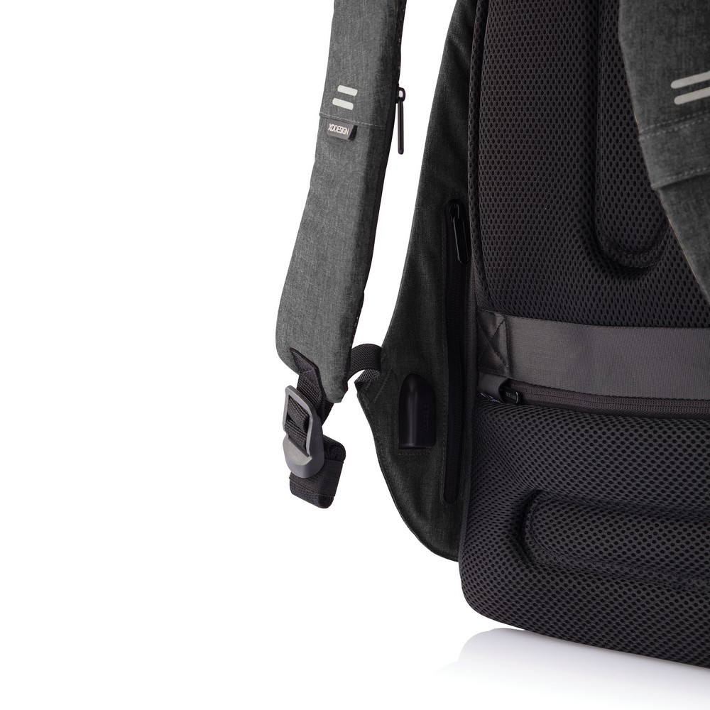 Bobby Hero XL plecak chroniący przed kieszonkowcami Szary P705.711 (6)
