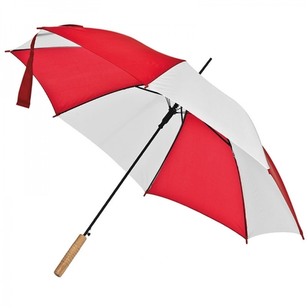Parasol automatyczny Ø100 cm AIX-EN-PROVENCE Czerwony 508505 