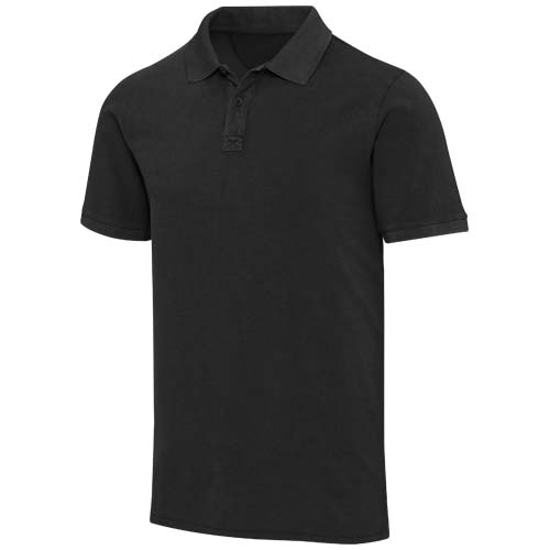 Calgary 200 g/m2 sprana męska koszulka polo Czarny 39567900 