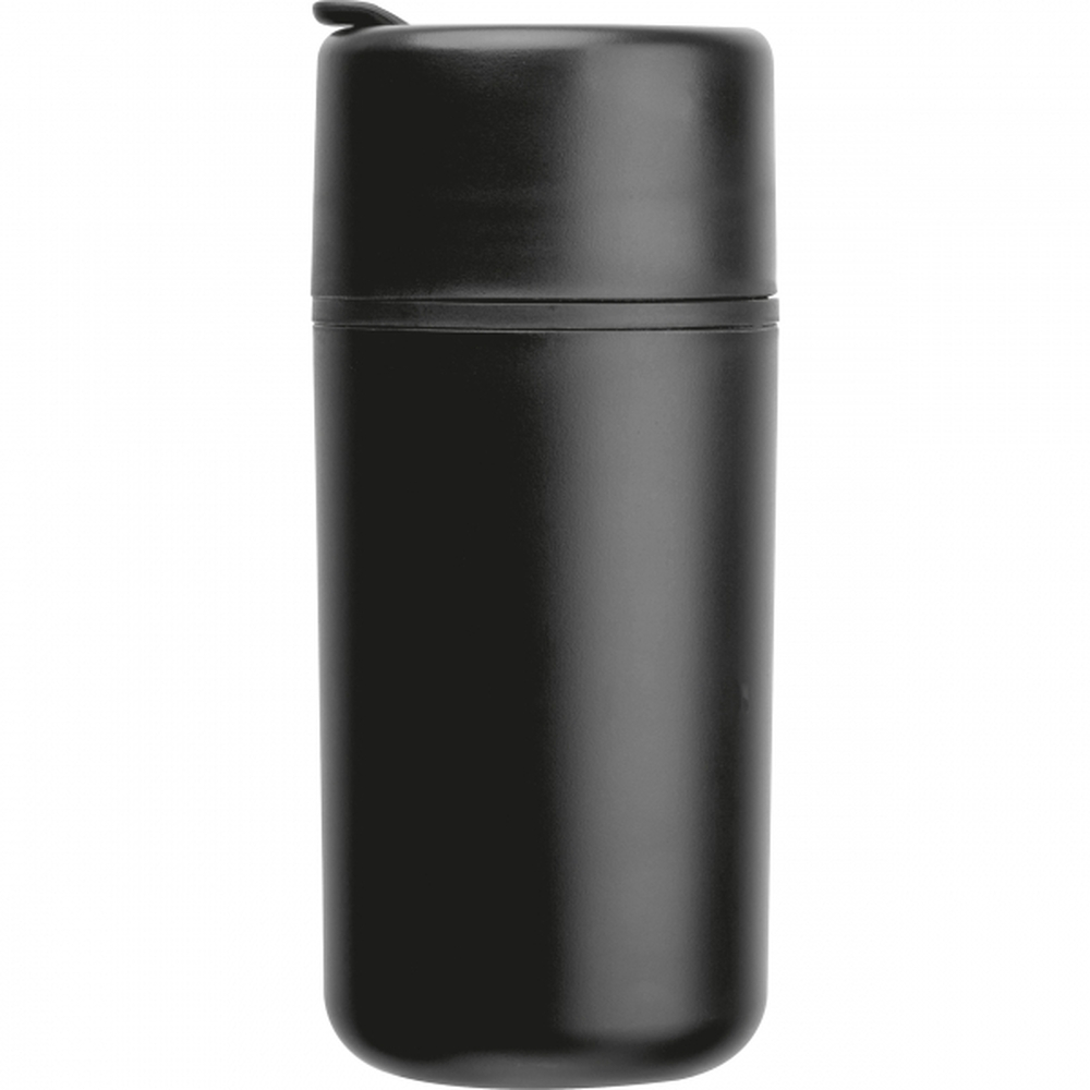 Kubek z podwójnymi ściankami GENOA 500 ml Czarny 535403 (2)