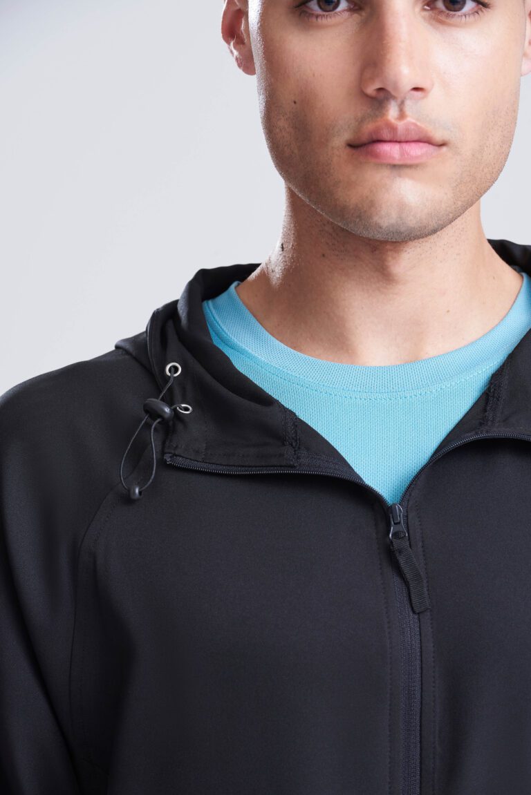Bluza Sportowa z Kapturem Jet Black JC282-798529 (2)