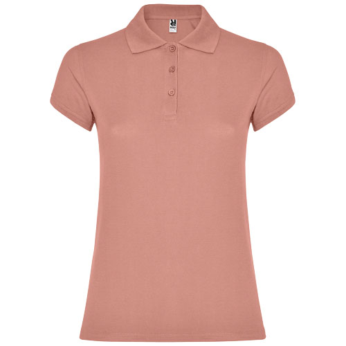 Star koszulka damska polo z krótkim rękawem Clay Orange R66343K5 