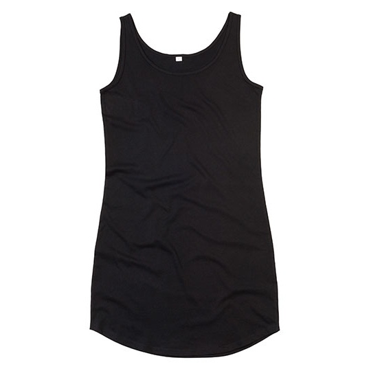 Sukienka Bez Rekawow Bawełna Organiczna Black P116-565048 