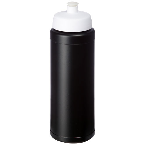 Bidon Baseline® Plus o pojemności 750 ml z wieczkiem sportowym Czarny-Biały 21069012 