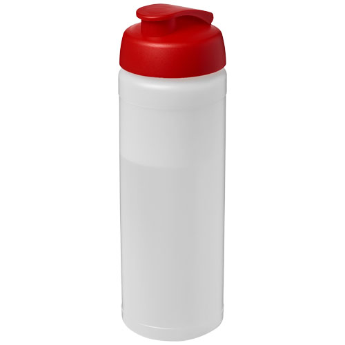 Bidon Baseline® Plus o pojemności 750 ml z wieczkiem zaciskowym Przezroczysty-Czerwony 21007018 