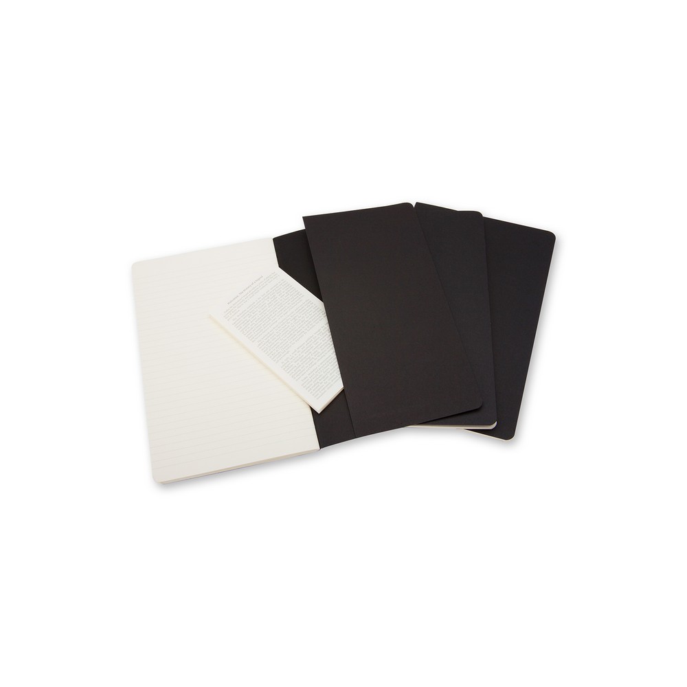 Zeszyt MOLESKINE Cahier Journal ok. A6 Czarny VM023-03 (7)