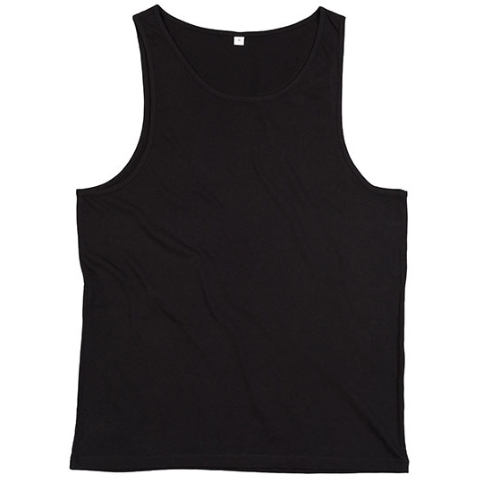 Bezrękawnik Dopasowany Bawełna Organiczna Black P133-565100 