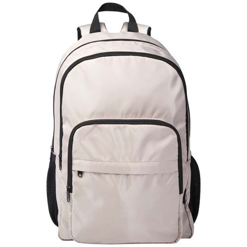 Trend Plus plecak na laptopa o przekątnej 15-cali o pojemności 20 l wykonany z materiałów z recyklingu z certyfikatem GRS Owsianka 13008607 (2)