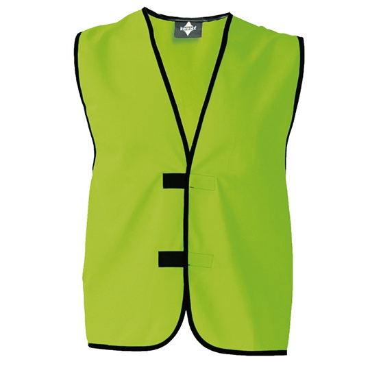 Kamizelka Klasyczna Poliester Neon Green KX501-538107 