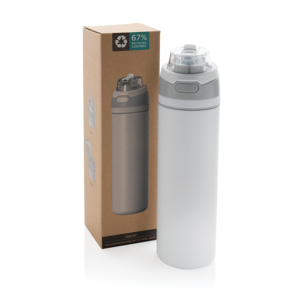 Butelka sportowa 700 ml Omni Biały P437.0803 (11)