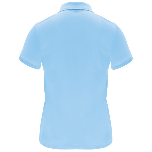 Monzha sportowa koszulka damska polo z krótkim rękawem Błękitny R04102H1 (2)