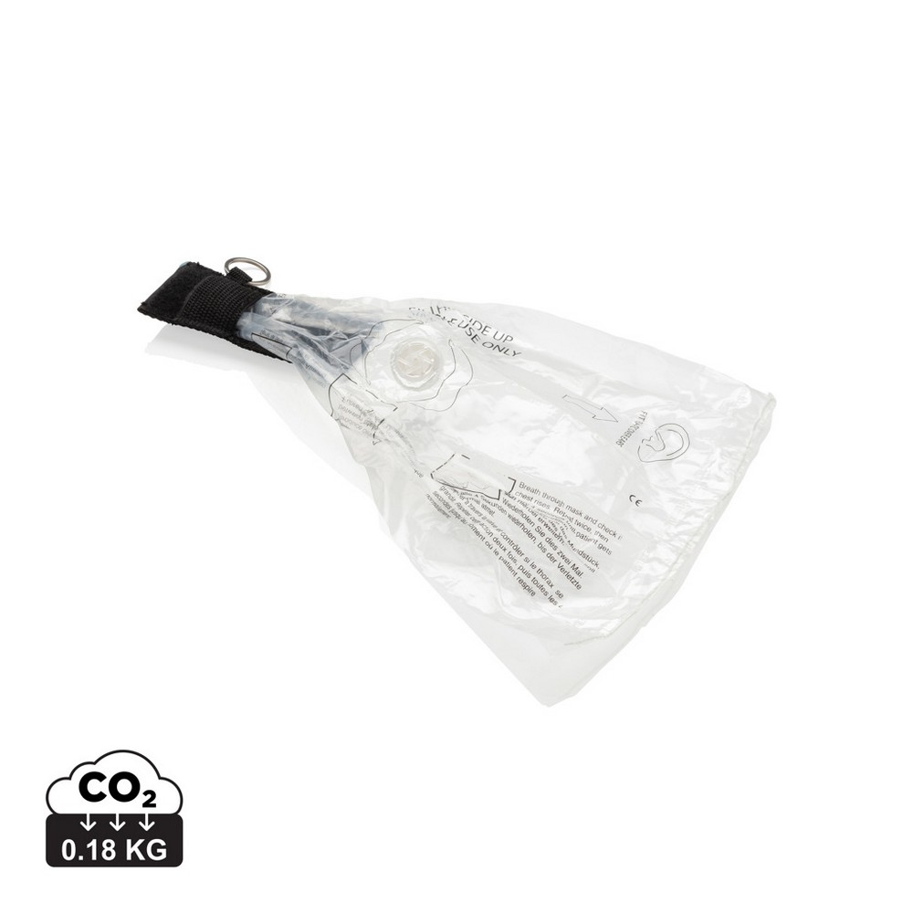 Maska do resuscytacji, brelok Czarny P265.241 (5)
