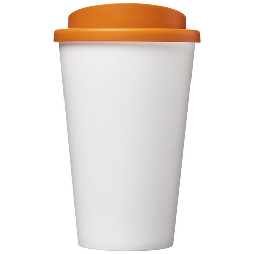 Kubek termiczny z serii Americano® o pojemności 350 ml Biały-Pomarańczowy 21000112 (2)