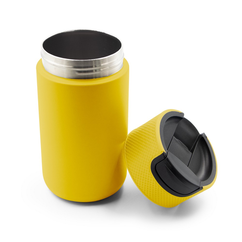 Kubek termiczny 400 ml Air Gifts | Raylee żółty V1167-08 (3)