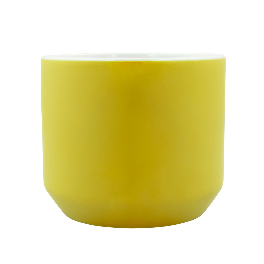 Kubek ceramiczny 330 ml | Everika żółty VA903-08 (3)