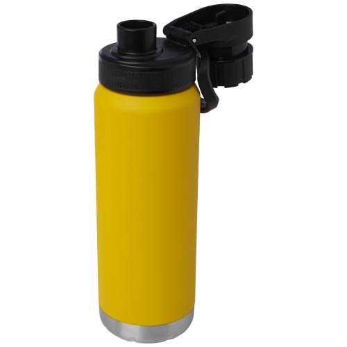 Butelka Fortis z recyklingowanej stali nierdzewnej, z miedzianą izolacją próżniową, o pojemności 700 ml, z certyfikatem RCS, przystosowana do napojów gazowanych Ochra 10084212 (5)
