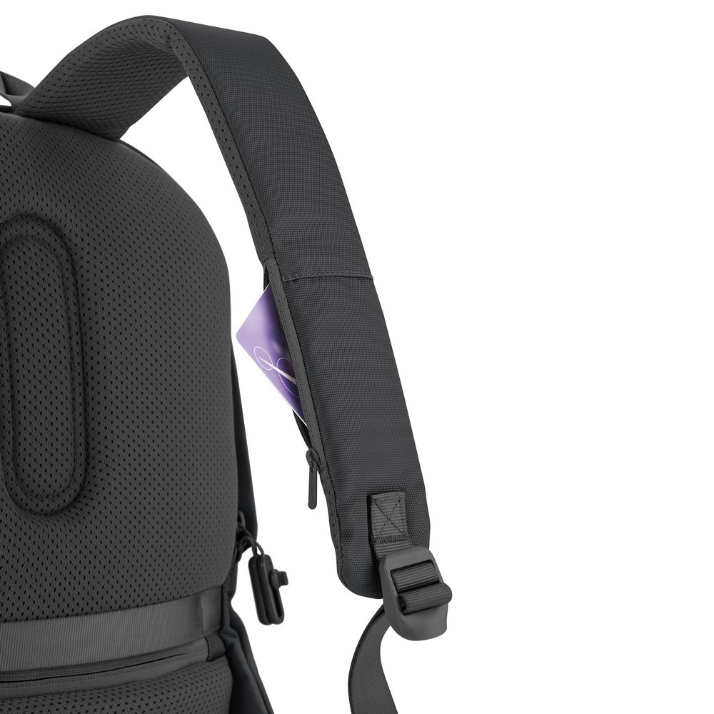 Bobby Soft plecak chroniący przed kieszonkowcami Czarny P705.791 (7)