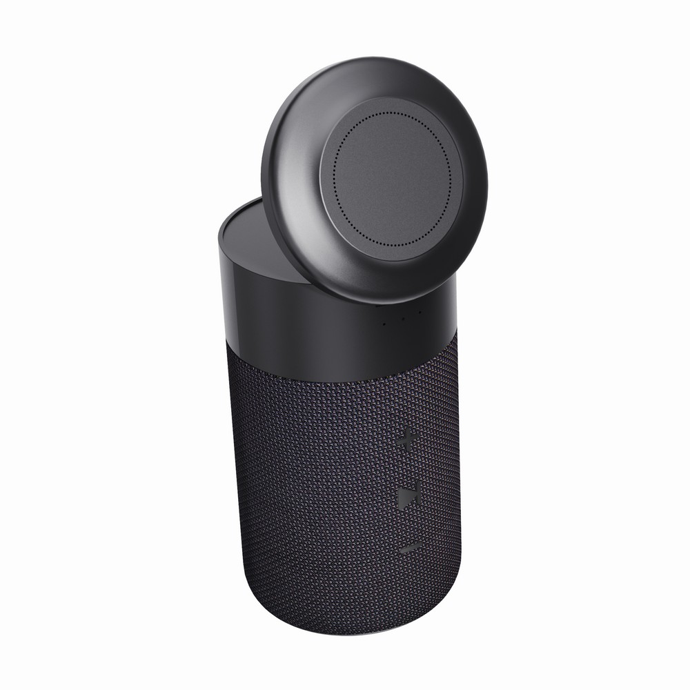 Głośnik bezprzewodowy 10W Anaheim, ładowarka bezprzewodowa 15W Czarny P331.5801 (8)