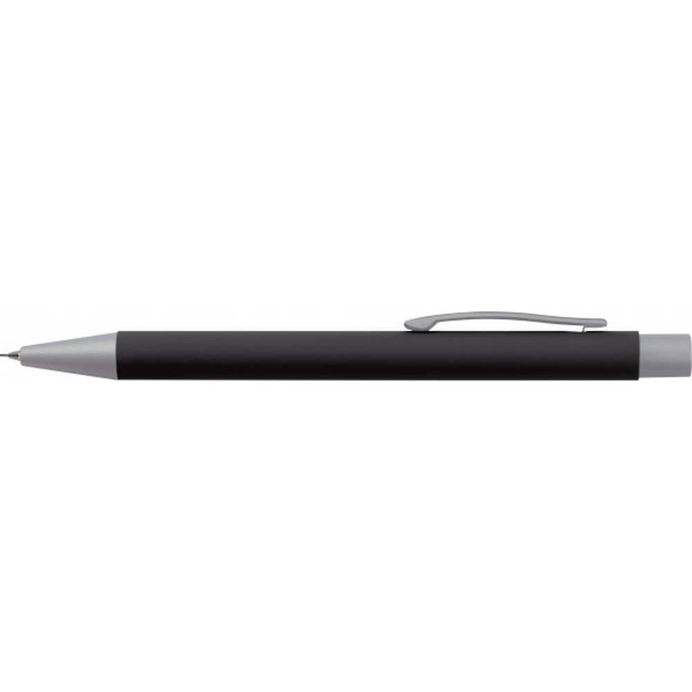 Zestaw piśmienny długopis i ołówek automatyczny soft touch UPPSALA Czarny 441003 (5)