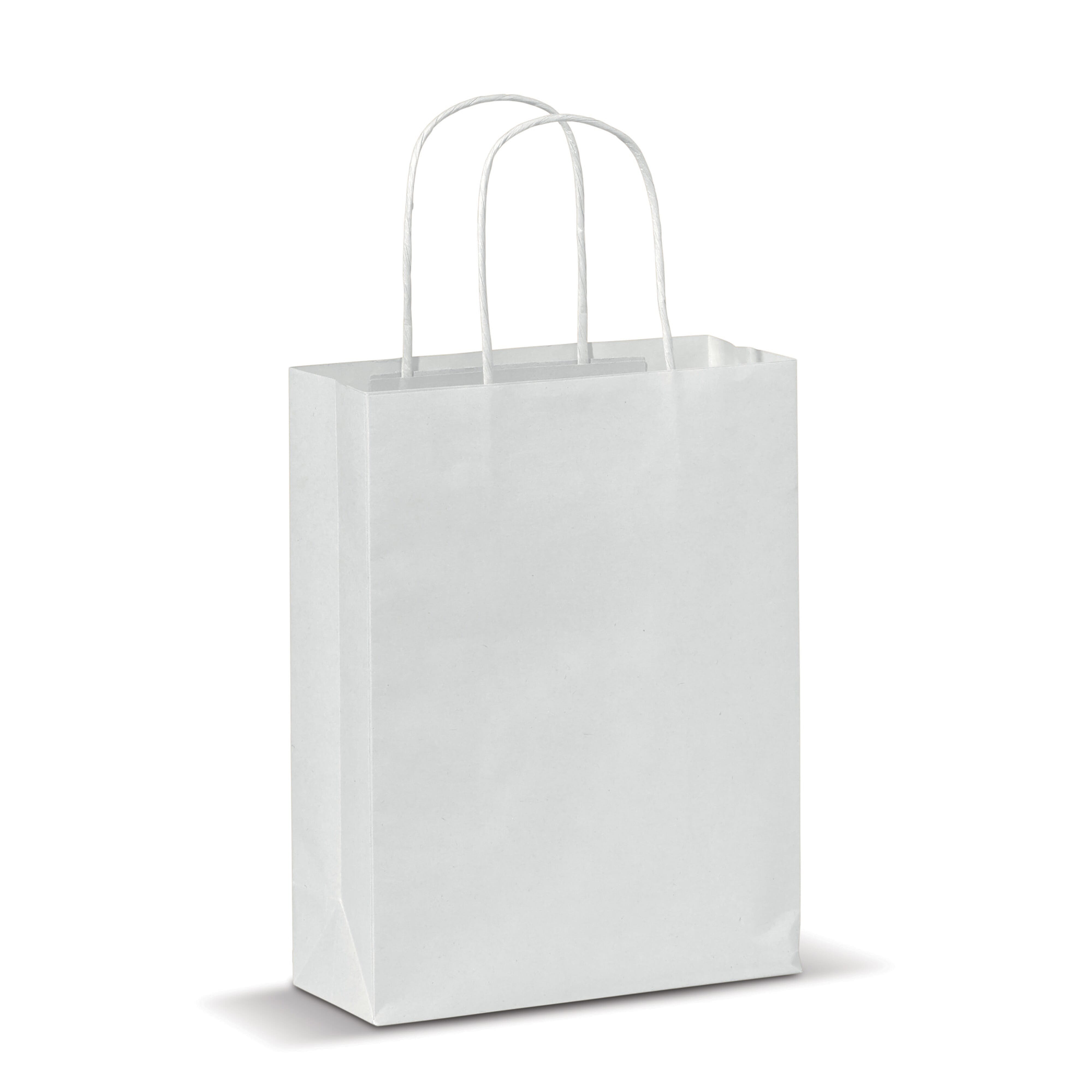 Gadżet reklamowy - 100x Mała Torba Papierowa Eco 120g/m²