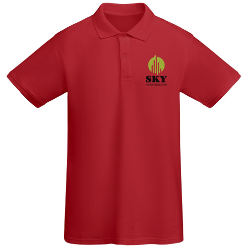 Prince koszulka polo z krótkim rękawem Czerwony R66174I5 (1)