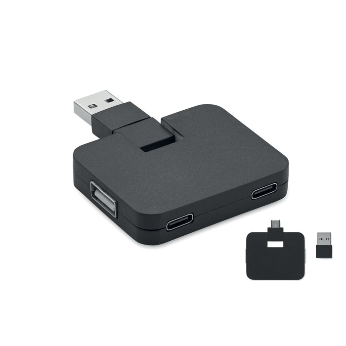 Gadżet reklamowy - 4-portowy USB