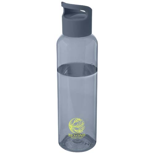 Sky butelka na wodę o pojemności 650 ml z tworzyw sztucznych pochodzących z recyklingu Szaroniebieski 10077755 (1)