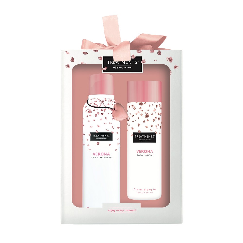 Zestaw kosmetyków Tenderness TREATMENTS Różowy VTR06-21 (1)