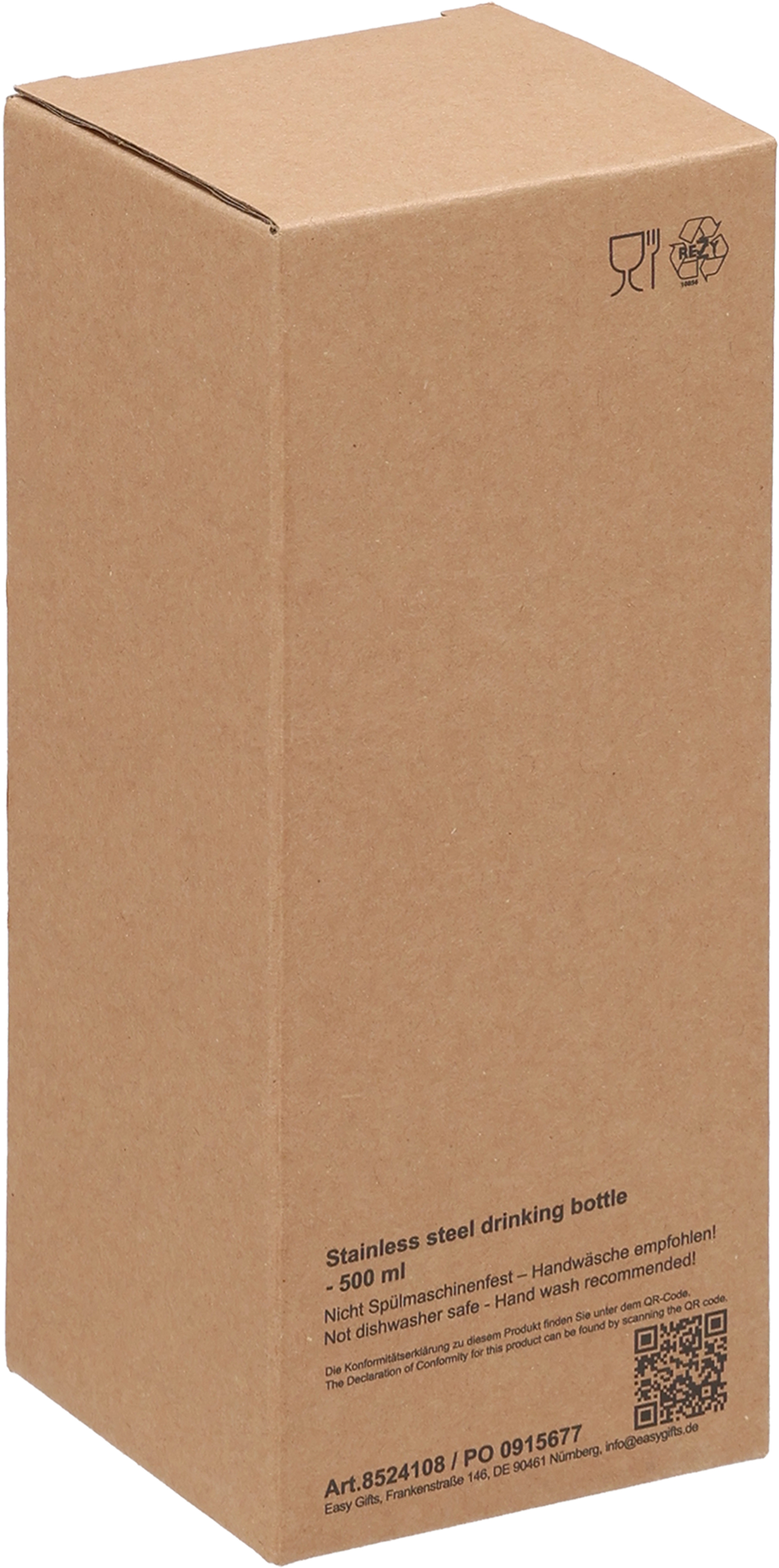 Butelka stalowa NEW YORK 500 ml żółty 524108 (9)