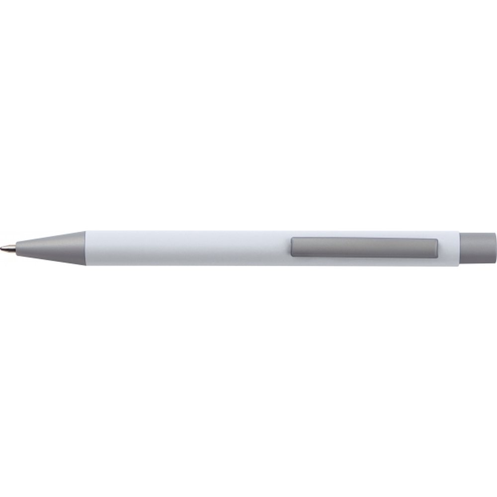 Zestaw piśmienny długopis i ołówek automatyczny soft touch UPPSALA Biały 441006 (6)