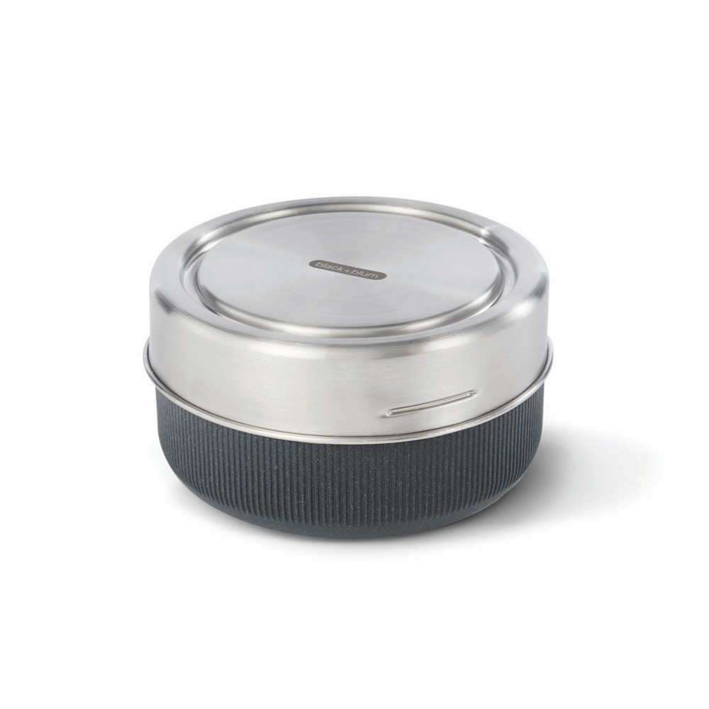 Lunchbox, pudełko śniadaniowe 750 ml Black+Blum Srebrny P439.0402 