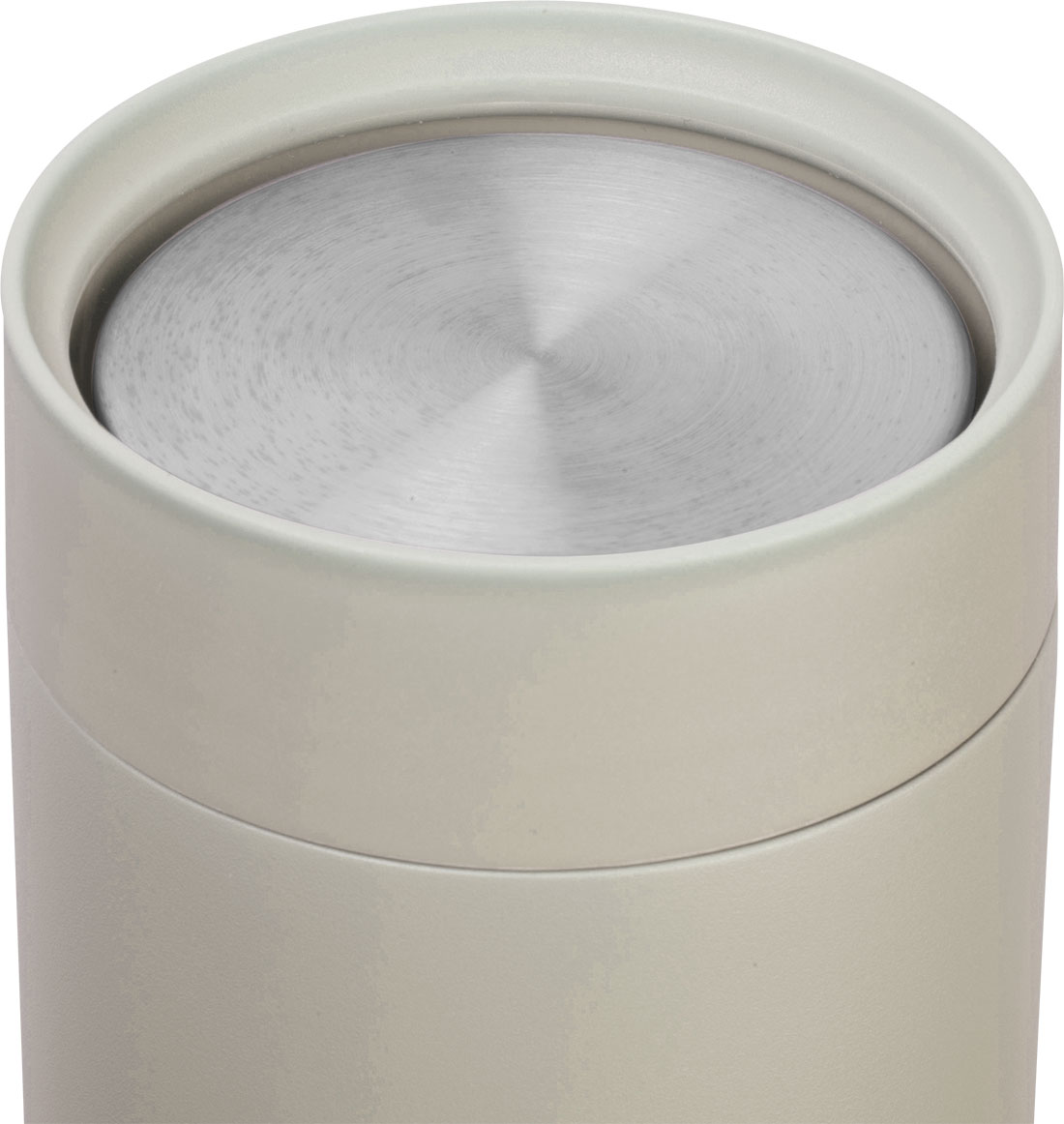 Kubek termiczny stalowy z recyklingu LE PORT MoLu 360 ml Beżowy 535313 (7)