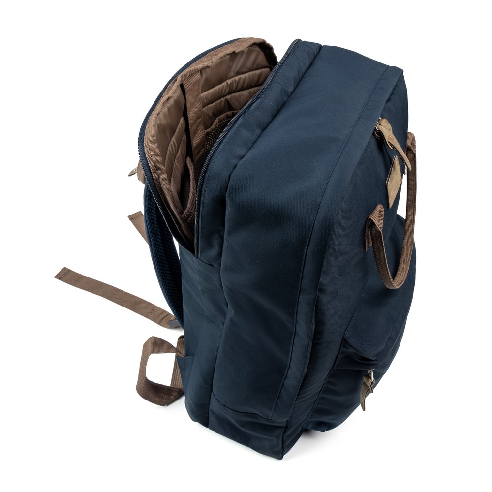 Plecak na laptopa 15,6" RPET B'RIGHT | Finlay Granatowy V0045-04 (2)