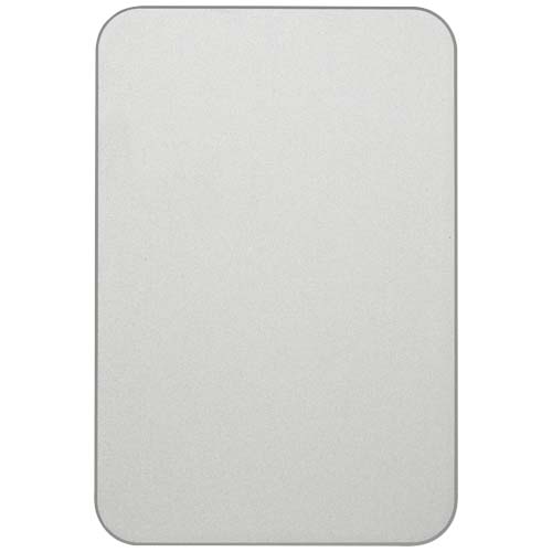 Powerbank Avis 5000 mAh z recyklingowanego aluminium posiadającego certyfikację RCS, z wbudowanym magnesem  Srebrny 12444381 (3)