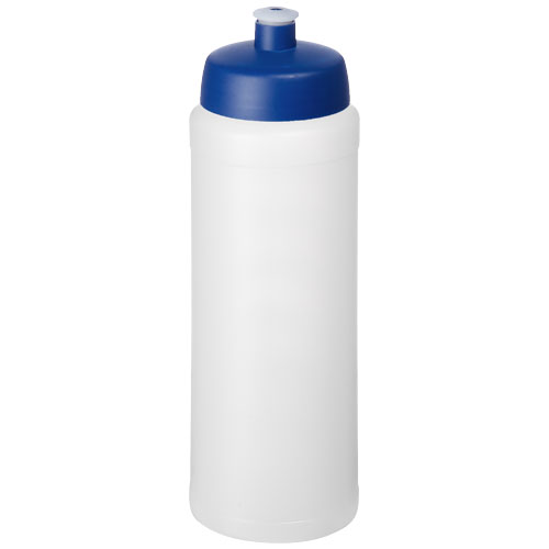 Bidon Baseline® Plus o pojemności 750 ml ze sportowym wieczkiem i uchwytem Przezroczysty-Niebieski 21068917 