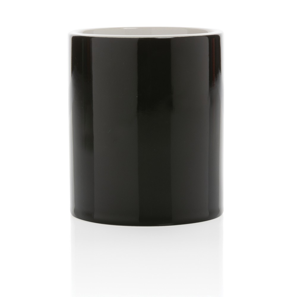 Kubek ceramiczny 350 ml Czarny P434.011 (3)