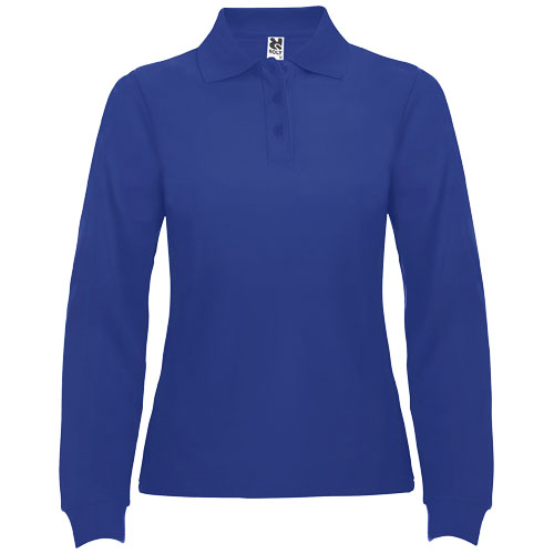 Estrella koszulka damska polo z długim rękawem Royal R66364T5 