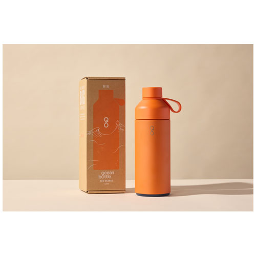 Big Ocean Bottle izolowany próżniowo bidon na wodę o pojemności 1000 ml Słoneczny pomarańczowy 10075330 (6)
