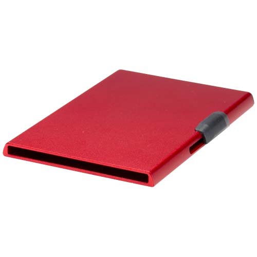 Magnetyczne etui na karty z ochroną RFID, wykonane z materiałów z certyfikatem RCS Czerwony 12452821 (6)
