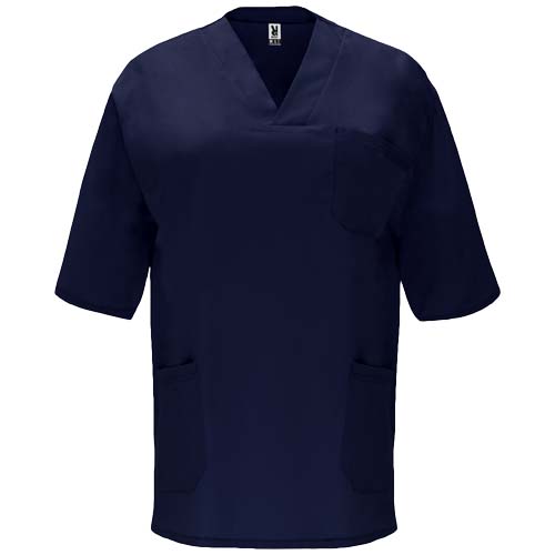 Panacea 160 g/m2 bluzka do pracy unisex z krótkim rękawem  Granatowy R90981R0 